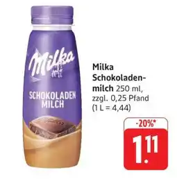 Edeka Milka Schokoladenmilch Angebot