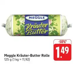 Edeka Meggle Kräuter-Butter Rolle Angebot