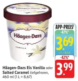 Edeka Häagen-Dazs Eis Vanilla oder Salted Caramel Angebot