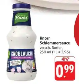 Edeka Knorr Schlemmersauce Angebot