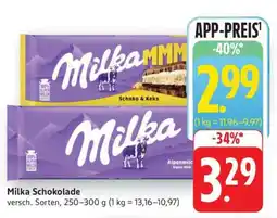 Edeka MILKA Schokolade Angebot