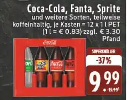 Edeka Coca­Cola/ Fanta/ Sprite Angebot