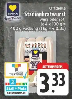 Edeka Offizielle Stadionbratwurst Angebot
