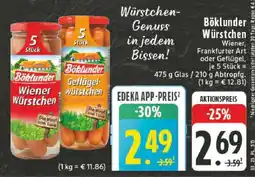 Edeka Böklunder Würstchen Angebot