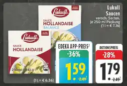 Edeka Lukull Saucen Angebot