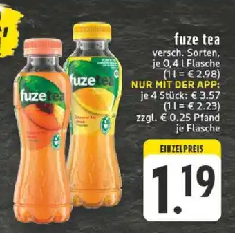 Edeka Fuze Tea Angebot