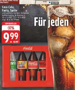 Edeka Coca­Cola/ Fanta/ Sprite Angebot