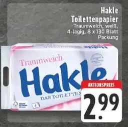 Edeka Hakle Toilettenpapier Angebot