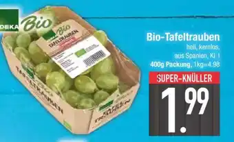 Edeka Bio-Tafeltrauben Angebot