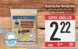 Edeka Bayrischer Bergkäse Angebot