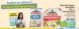 Edeka Patros Bio Ziegen-, Schafmilch-Feta oder Genießerwürfel Angebot