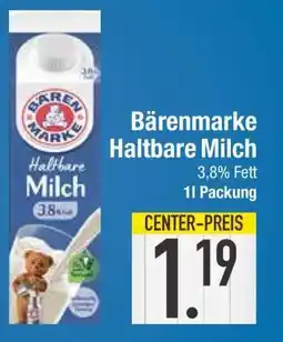 Edeka BÄRENMARKE Haltbare Milch Angebot