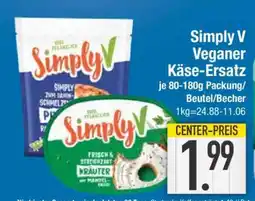 Edeka Simply V Veganer Käse-Ersatz Angebot
