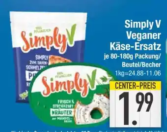 Edeka Simply V Veganer Käse-Ersatz Angebot
