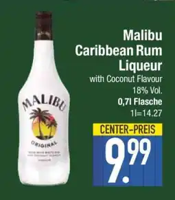 Edeka Malibu Caribbean Rum Liqueur Angebot