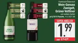 Edeka Wein-Genuss Zweigelt, Grüner Veltliner Angebot