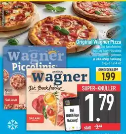Edeka Original Wagner Pizza Angebot