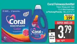 Edeka Coral Feinwaschmittel Angebot