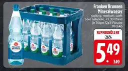 Edeka Franken Brunnen Mineralwasser Angebot