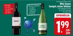 Edeka Zweigelt, Grüner Veltliner Angebot