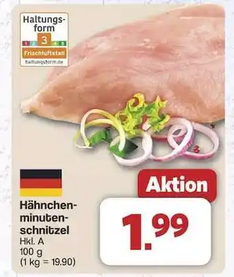 Famila Nord Ost Hähnchen-Minuten-schnitzel Angebot