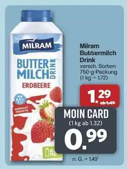 Famila Nord Ost Milram Buttermilch Drink Angebot