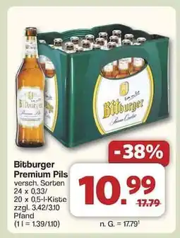 Famila Nord Ost Bitburger Premium Pils Angebot
