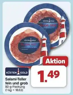 Famila Nord Ost KÜSTEN GOLD Salami-Teller fein und grob Angebot
