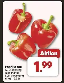 Famila Nord Ost Paprika rot Angebot