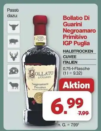 Famila Nord Ost Bollato Di Guarini Negroamaro Primitivo IGP Puglia Angebot
