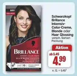Famila Nord Ost Schwarzkopf Brillance Intensiv-Color-Creme Angebot