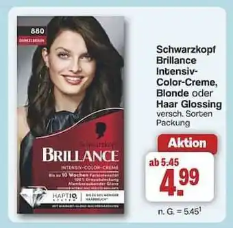 Famila Nord Ost Schwarzkopf Brillance Intensiv-Color-Creme Angebot
