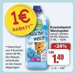 Famila Nord Ost KUSCHELWEICH Weichspüler Angebot