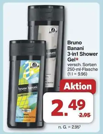 Famila Nord Ost Bruno Banani 3-in1 Shower Gel Angebot