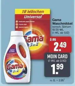 Famila Nord Ost Gama Waschmittel Angebot