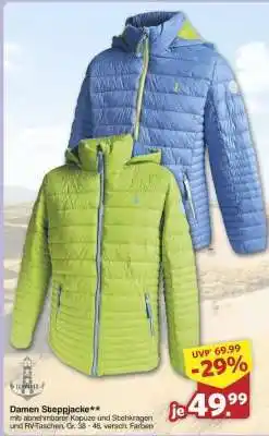 Famila Nord Ost Damen Steppjacke Angebot
