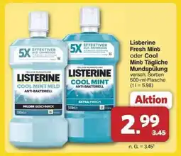Famila Nord Ost Listerine Fresh Mint oder Cool Mint Tägliche Mundspülung Angebot