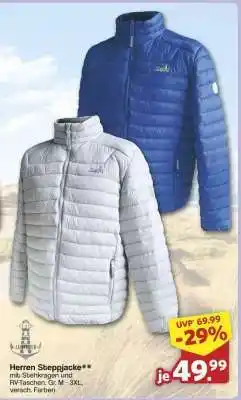 Famila Nord Ost Herren Steppjacke Angebot