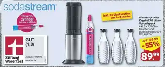 Famila Nord Ost sodastream Wassersprudler Crystal 3.0 titan Vorteilspack Angebot