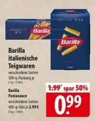 Famila Nord Ost Barilla italienische Teigwaren Angebot