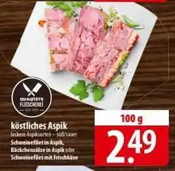 Famila Nord Ost Köstliches Aspik Angebot