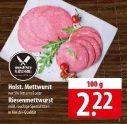 Famila Nord Ost Holst. Mettwurst Angebot