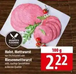 Famila Nord Ost Holst. Mettwurst Angebot