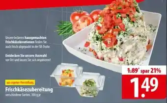 Famila Nord Ost Frischkäsezubereitung Angebot