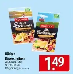 Famila Nord Ost Rücker Käsescheiben Angebot