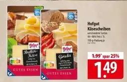 Famila Nord Ost Hofgut Käsescheiben Angebot