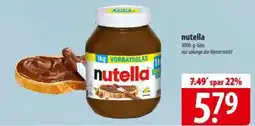 Famila Nord Ost nutella Angebot