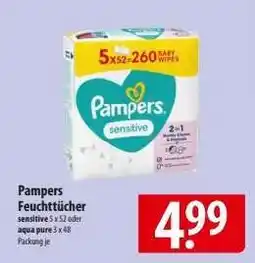 Famila Nord Ost PAMPERS Feuchttücher Angebot