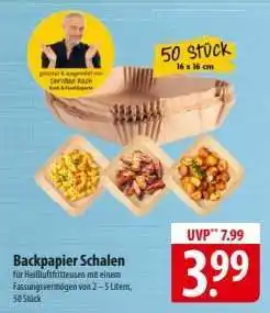 Famila Nord Ost Backpapier Schalen Angebot