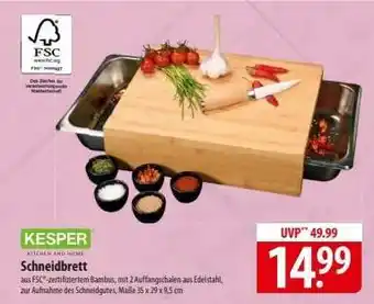 Famila Nord Ost Schneidbrett Angebot